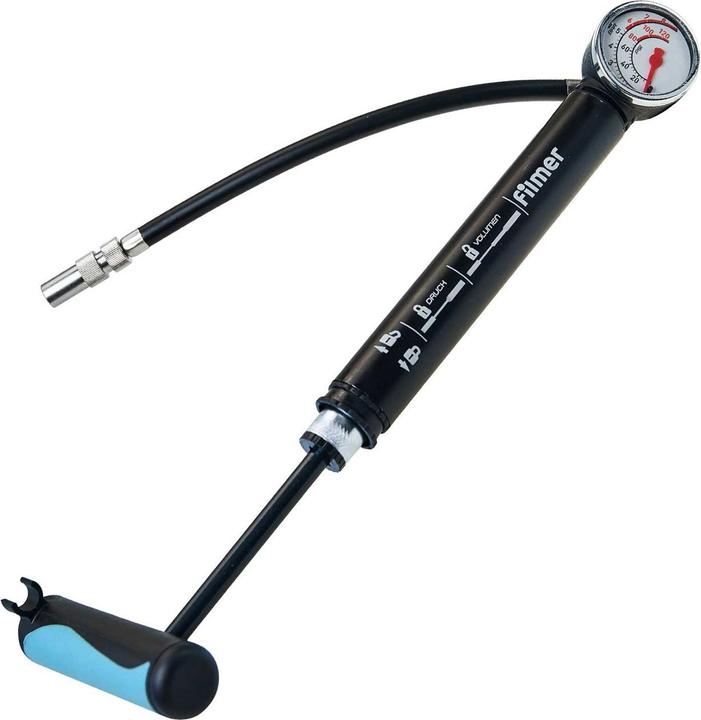 Immagine prodotto Filmer Pompa pneumatica manuale Premium 49342, con manometro, 8 bar