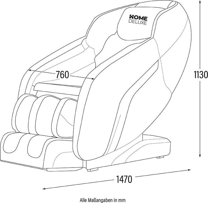 Produktbild Home Deluxe Zero Gravity Ii
