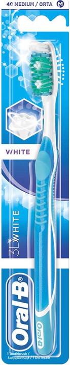 Actual product image Oral-B 3D White Medium 40 (Medium, 1 x)