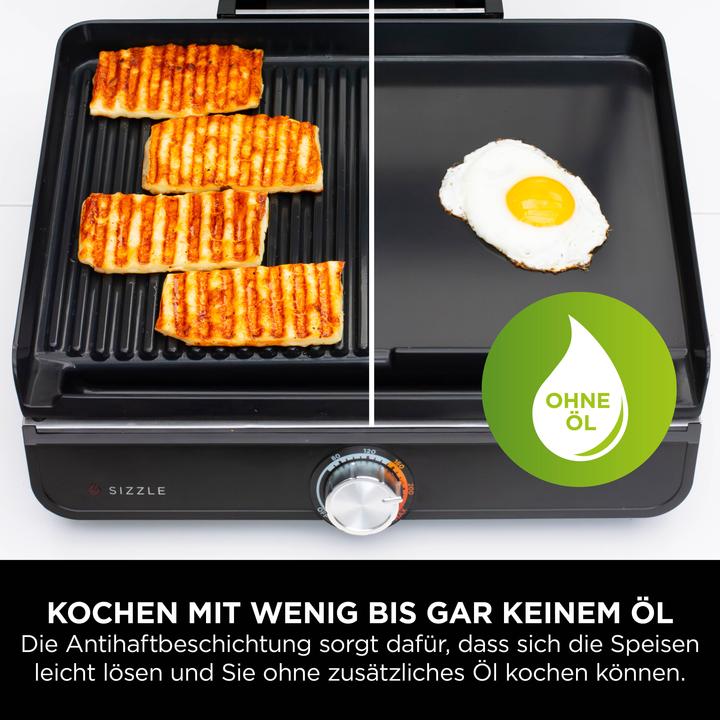 Produktbild Ninja GR101EU Sizzle Grillplatte (EU-Stecker)