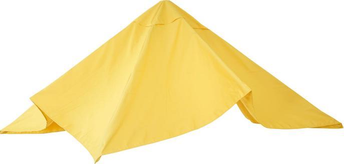 Image du produit Swisshandel24 Housse pour parasol de luxe, housse de parasol de rechange, 3x3m (Ø4,24m) polyester 2,7kg jaune (2.95 m)