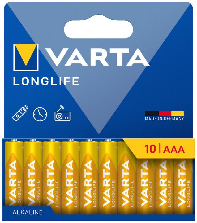 Immagine prodotto Varta Batteria LONGLIFE AAA NUOVA (10 pz., AAA, 1200 mAh)