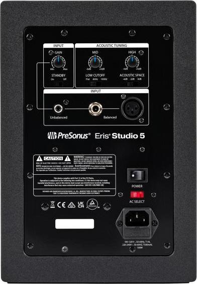 Produktbild PreSonus Eris Studio 5 Monitor-Box mit Klinkenkabel (Aktiv, 1 Stk.)
