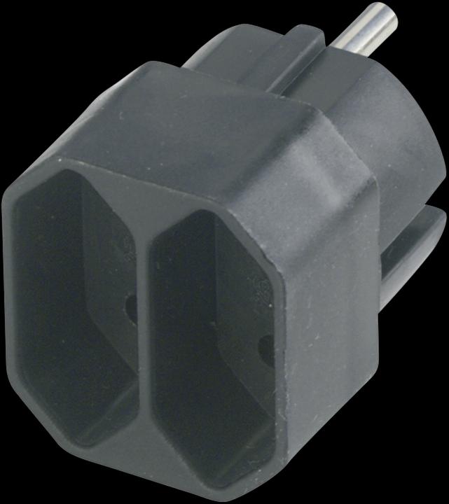 Image du produit REV Fiche de transition double prise Euro (2 x)