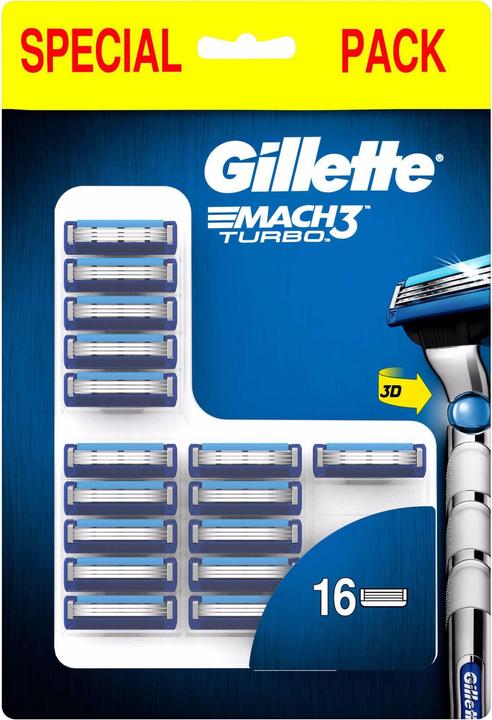 Image du produit Gillette Mach3 Turbo (16 x)