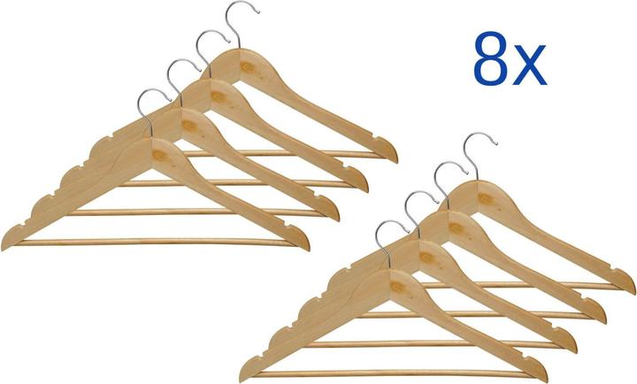 Produktbild Maul Kleiderbügel Holz (8 x)