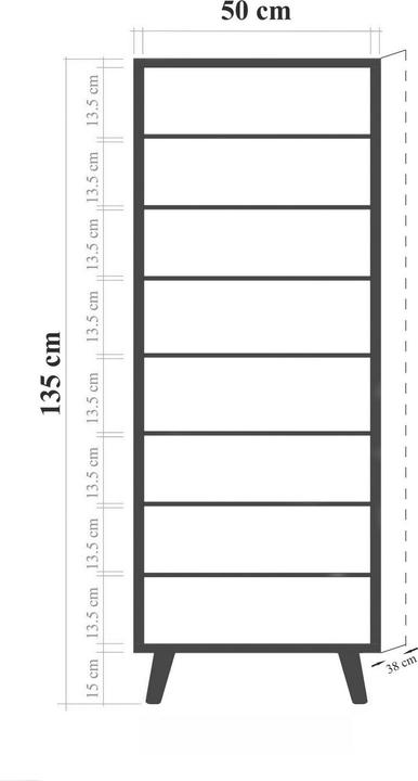 Produktbild Homitis Vegas (50 x 38 x 135 cm)