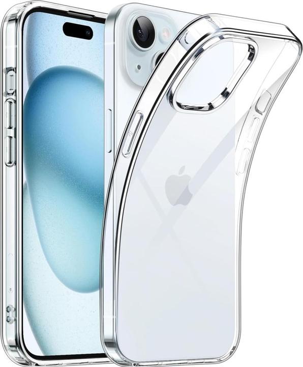 Produktbild Screenguard Apple iPhone 15 Flexible TPU Clear Case (Apple iPhone 15)