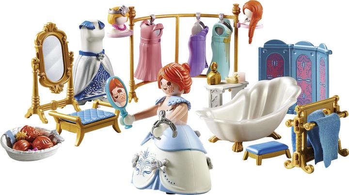 Immagine prodotto Playmobil Spogliatoio con vasca da bagno (70454, Principessa Playmobil)