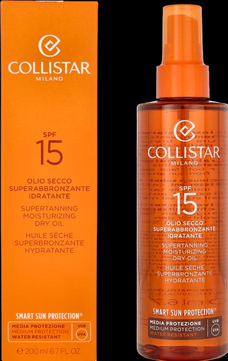 Produktbild Collistar Supertanning Dry Oil Spf 15 (Sonnenspray, SPF 15, 200 ml, 150 g)