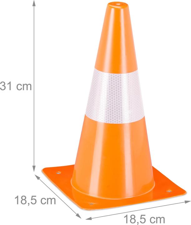 Actual product image Relaxdays 24x pylons