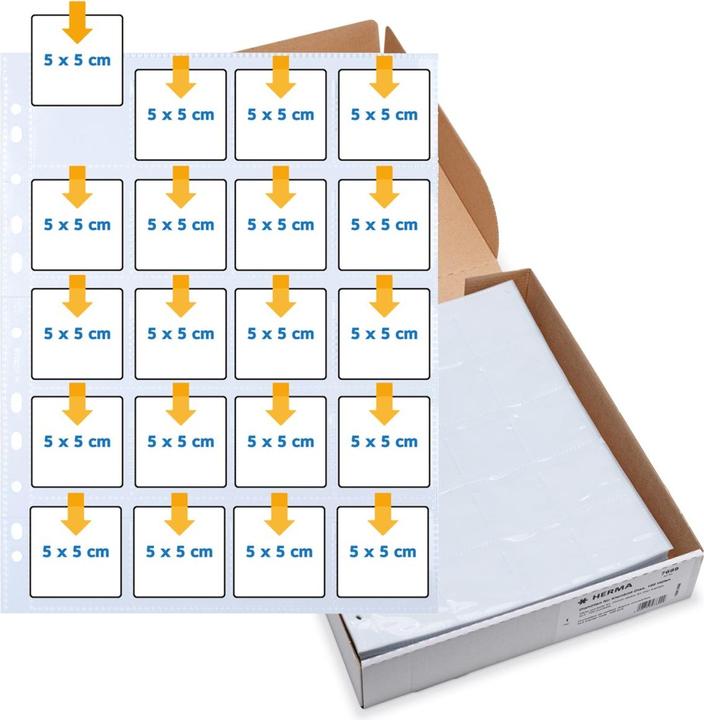 Actual product image HERMA Slide covers (5 x 5 cm)