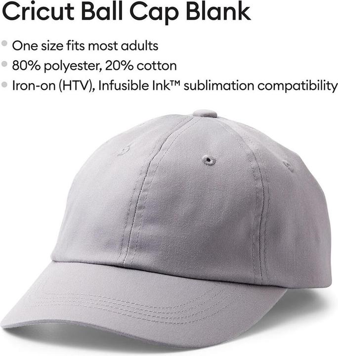 Image du produit Cricut ball Cap 1 pack (P) (Taille unique)