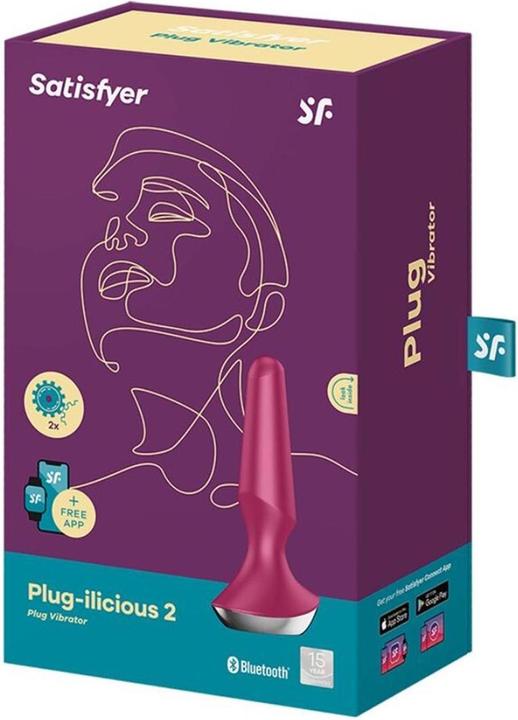 Produktbild Satisfyer Plug-ilicious 2 Plug Vibrator - Berry