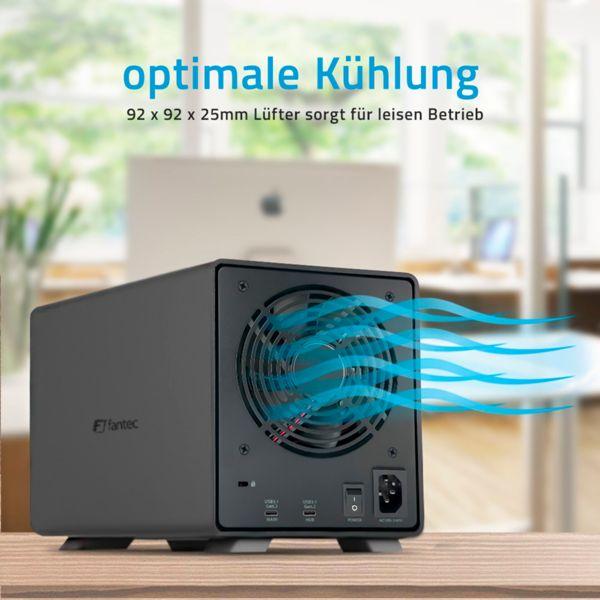 Immagine prodotto Fantec Contenitore MB-X5U31H 5x 3.5 (2.5", 3.5")