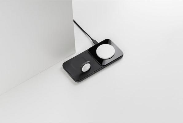 Actual product image Nomad Base One Max 3:1 with MagSafe Carbide (15 W)
