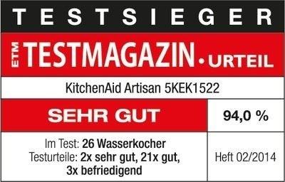 Immagine prodotto KitchenAid Caldaia per acqua 5KEK1522 (1.50 l)