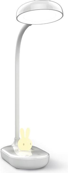 Forever Light LED-Schreibtischlampe 4,5W mit Hasenlicht PURE FLB-30 ASTRID weiss