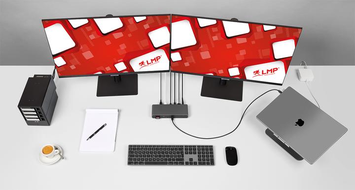 Immagine prodotto LMP ThunderDock (USB-C, 10 Porti)
