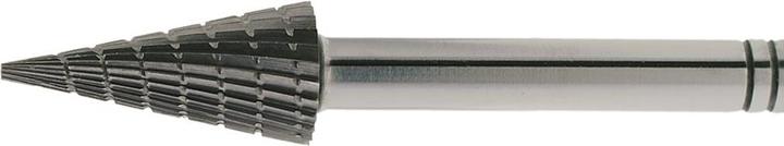 Produktbild HSS-Frässtift Form M Spitzkegel Kopf ø 6 mm Länge 18 mm Zahnung 3