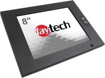 Immagine prodotto Faytech 8" RES TM AIO HDMI-USB 8-36V IP65 HB" (1024 x 768 pixel, 8")