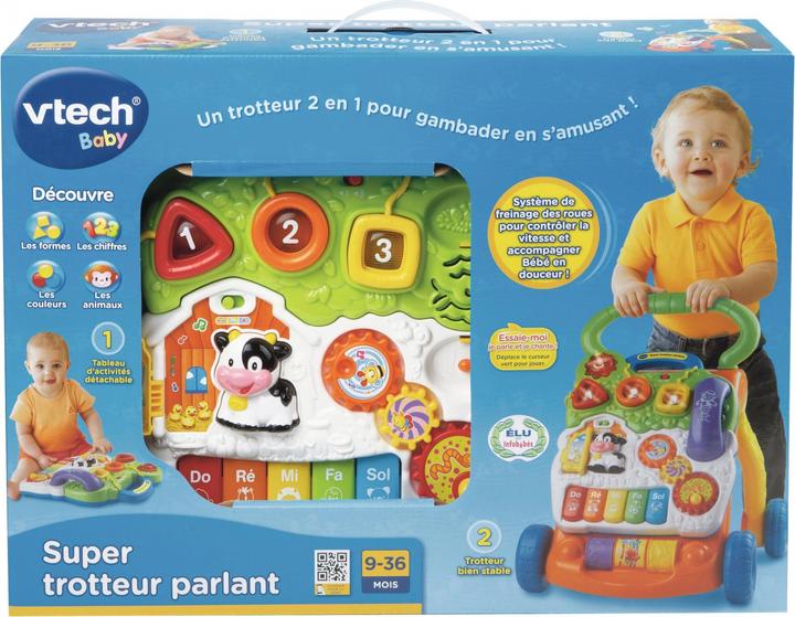 Immagine prodotto VTech Carrello per giocare e correre (FR)