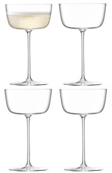 Immagine prodotto LSA Borough Cocktail Bowl 240ml chiaro x 4 (2.40 dl, 4 x, Bicchieri da aperitivo)