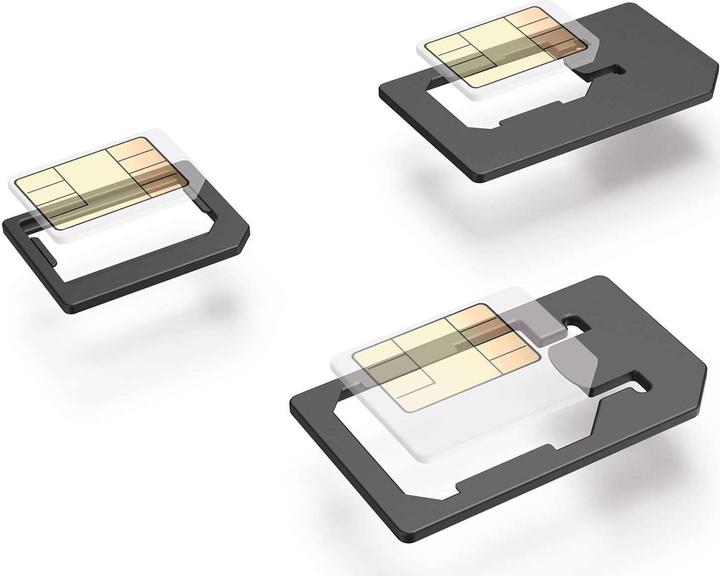 Actual product image Hama SIM card adapter 5-piece set