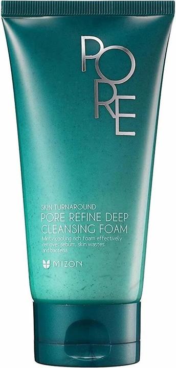 Mizon Pore Refine Deep Cleansing Foam 120ml (Foam, 120 ml)