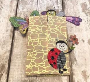 Immagine prodotto Craft Buddy Timbro Crystal Art A6 "Love Bug Ladybird" (coccinella)