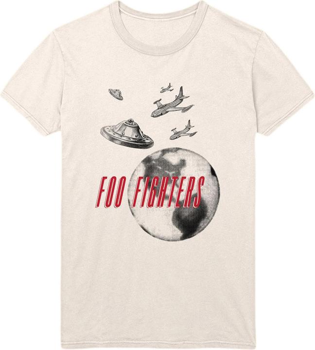 Immagine prodotto Foo Fighters UFO Planes Maglietta Adulto Unisex (L)