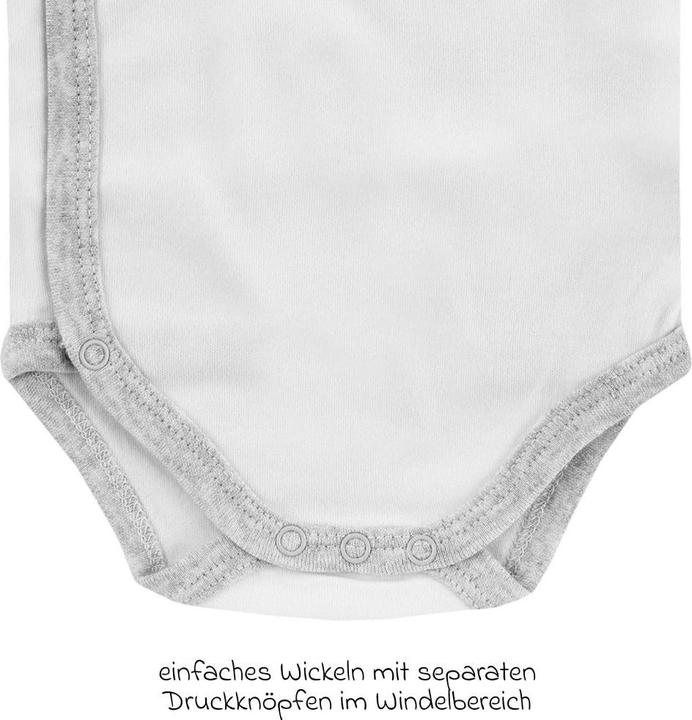 Image du produit Jacky Baby Body à langer manches longues Lot de 3 - Gris Métallisé, milleraies Bodys Bébé & Bodys à langer (68)