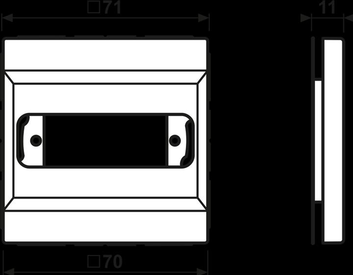 Actual product image JUNG Insert D-Sub 1f LS ws glz Klemmbef without LS994-1WW