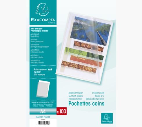 Produktbild Exacompta Sichthülle (A4, 100 x)