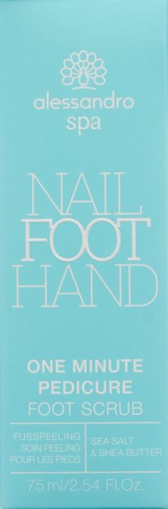 Image du produit Alessandro Spa - Exfoliation des pieds en une minute (Crème et gel pour les pieds, 75 ml)