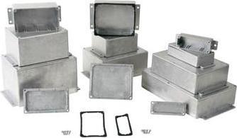 HP Autozubehör Abgedichtetes Gespritztes Aluminiumgehäuse Mit Flansch (Gehäuse)