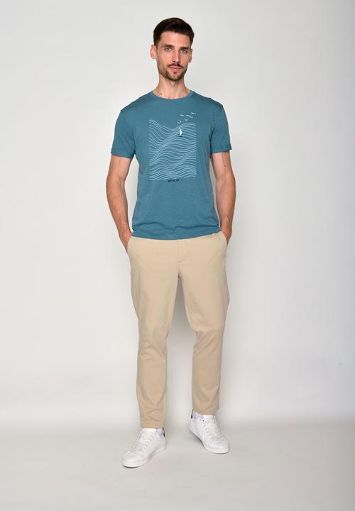 Produktbild Greenbomb Nature Sea Vibes Roll T-Shirt (XL)