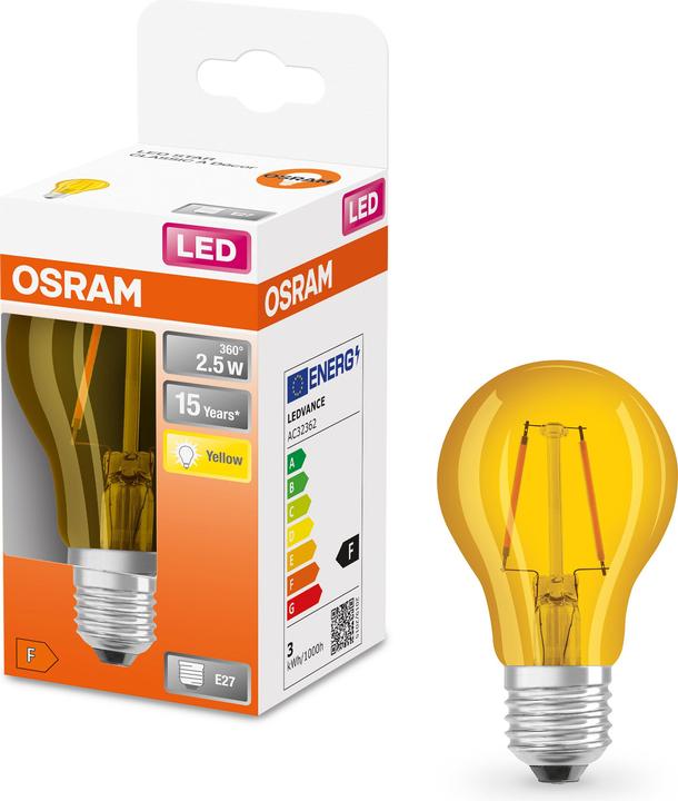 Actual product image Osram LED Monochrome (E27, 2.50 W, 235 lm, 1 x, F)