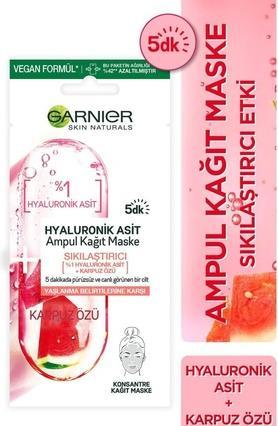 Image du produit Garnier Skin Naturals Hyaluronic Acid Sheet Mask - Puissance des ampoules dans un masque textile