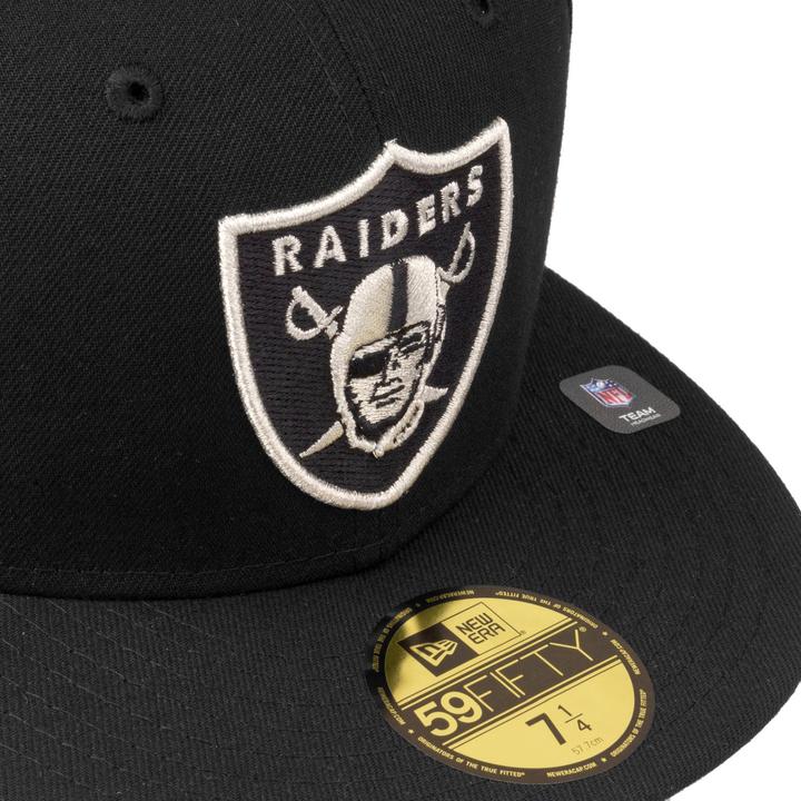 Produktbild New Era 59Fifty Las Vegas Raiders Silber (7 1/8)
