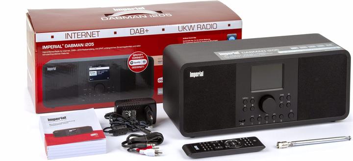 Produktbild Imperial Dabman i205 (Internetradio, DAB+, UKW, FM, Bluetooth, WLAN)