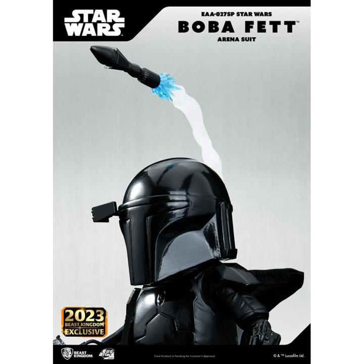 Produktbild Beast Kingdom Star Wars statuette Egg Attack Boba Fett Arena Suit 17 cm