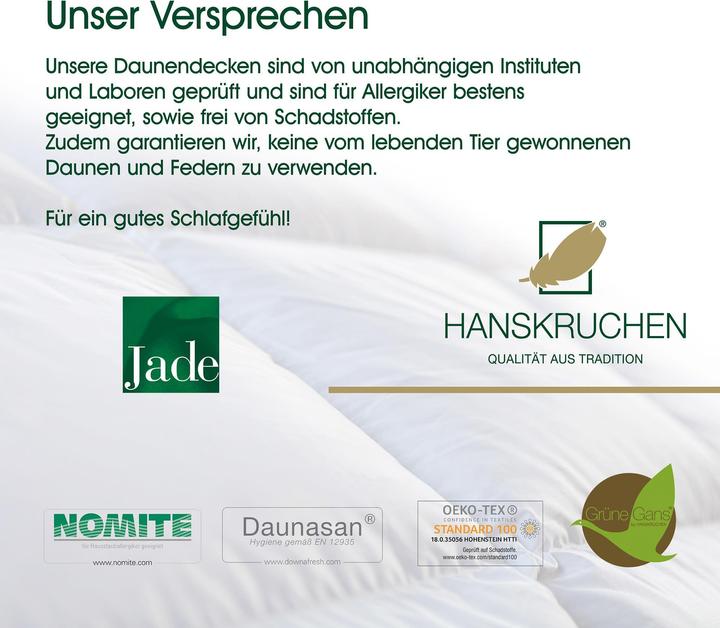 Actual product image Hanskruchen Jade (820 g, 155 x 200 cm)