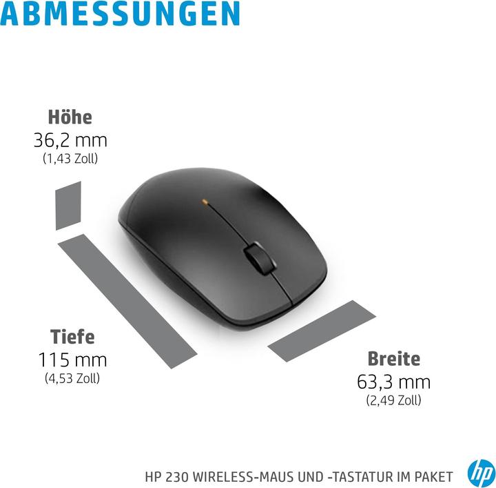 Actual product image HP 230 (DE, Wireless)