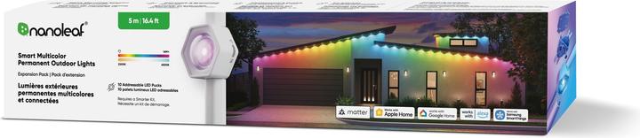 Actual product image Nanoleaf Permanent Outdoor Lights Erweiterungspack 5 Meter (RGBW, 500 cm, Outdoor)