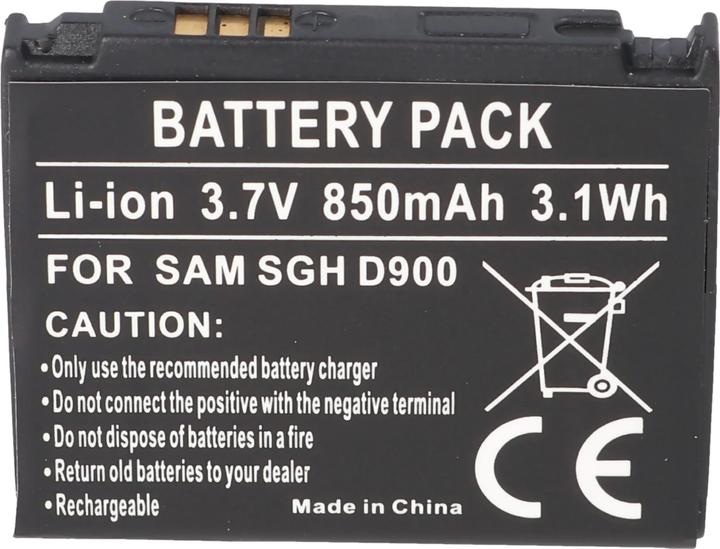Samsung Batterie SGH-D900, -E780, -E788, AB50344CECSTD