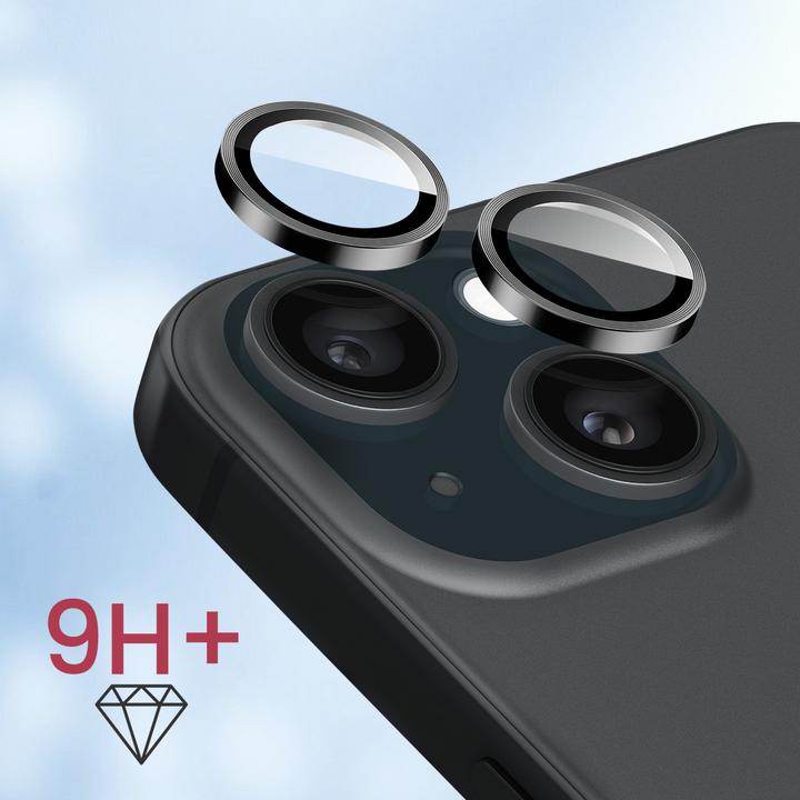 Produktbild Bigben Connected Schutzfolie für iPhone 15 Verreganischer + Kameragläser (1 Stück, Apple iPhone 15)