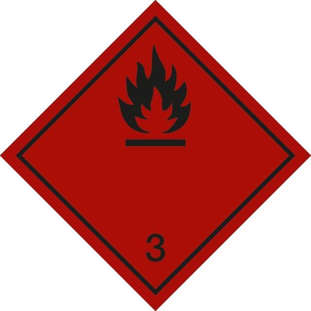 Immagine prodotto Promat Contrassegno di merce pericolosa Liquidi infiammabili