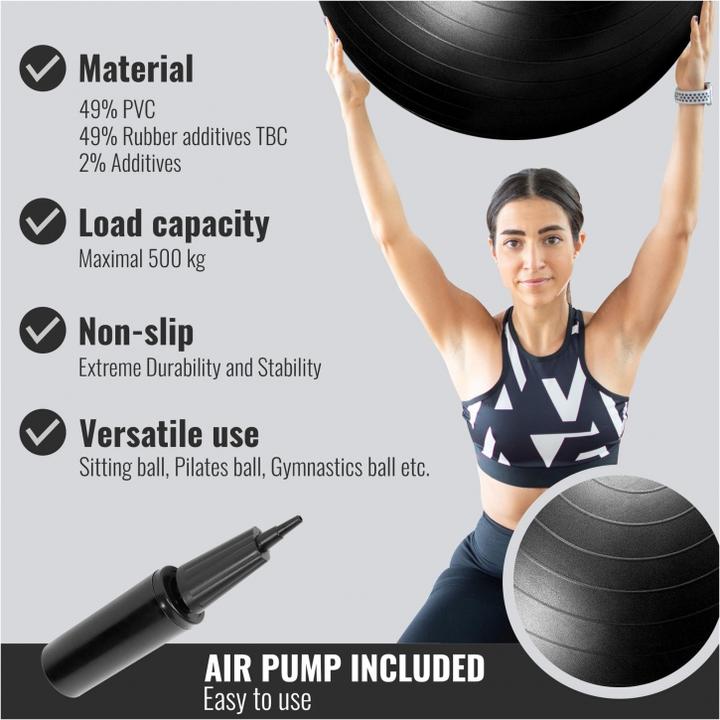 Image du produit Gorilla Sports Gymnastikball (65 cm)