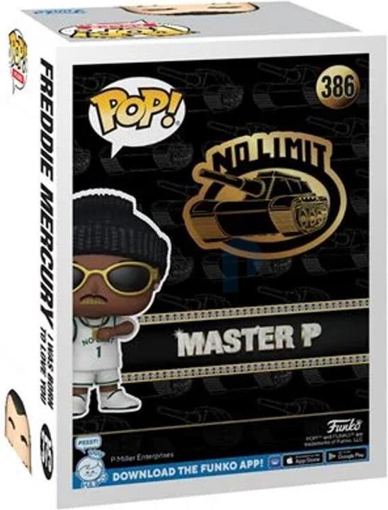 Image du produit Funko MUSIQUE - POP Rocks N° 386 - Master P